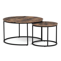 Konferenční stolek 80x80x45cm, mdf, old wood, AF-3002 OLW