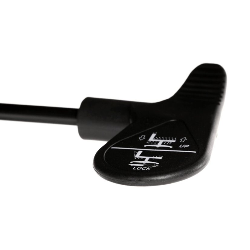 Kancelářská židle, houpací mechanismus, černá síťovina, KA-B1025 BK