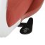 Kancelářská židle, houpací mechanismus, červená látka, KA-S425 RED