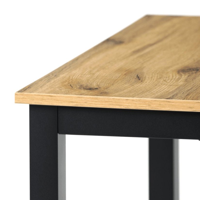 Jídelní stůl 110x70x75cm, mdf, divoký dub, GDT-202 OAK