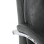 Kancelářské křeslo, houpací mechanismus, šedá ekokůže, KA-F1385 GREY