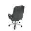 Kancelářské křeslo, houpací mechanismus, šedá ekokůže, KA-F1385 GREY