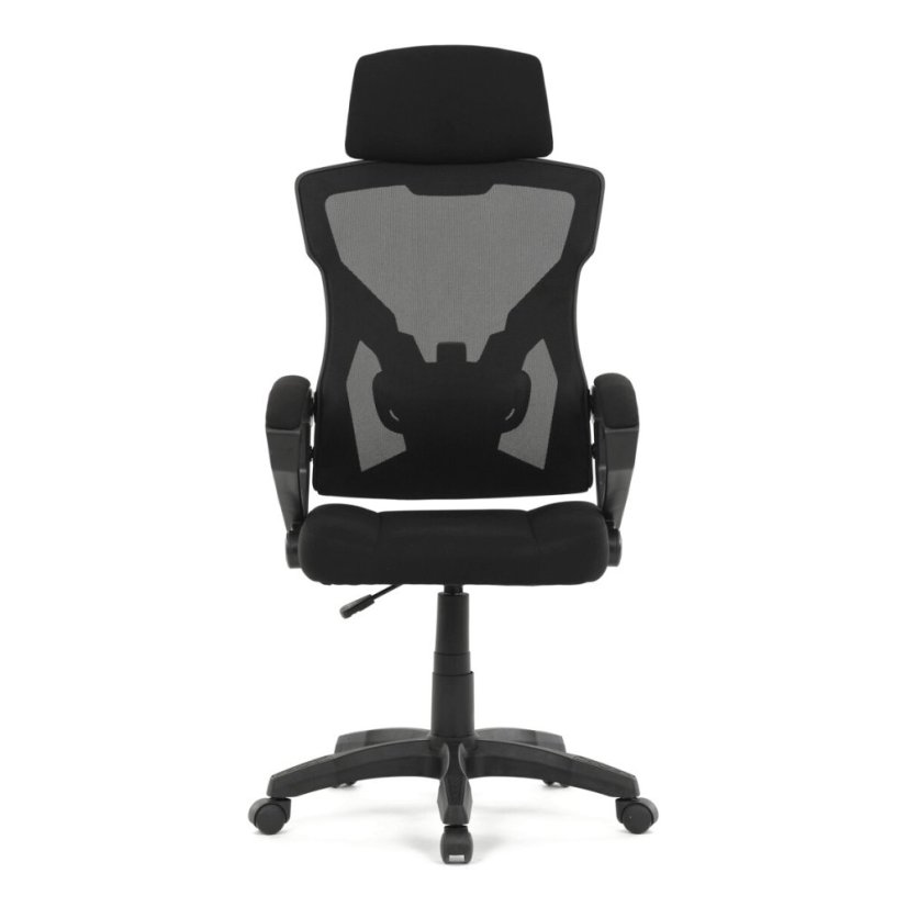 Kancelářské křeslo, výškově nastavitelná, černá látka, KA-R223 BK