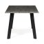 Jídelní stůl 160x90cm, mdf, šedý dub, HT-F4516 GREY - Barva (vyberte): hnědá#eup349730euv2