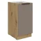 Spodní skříňka FRISBO 40 D 1F BB, sandgrau/dub artisan (40 x 82) cm