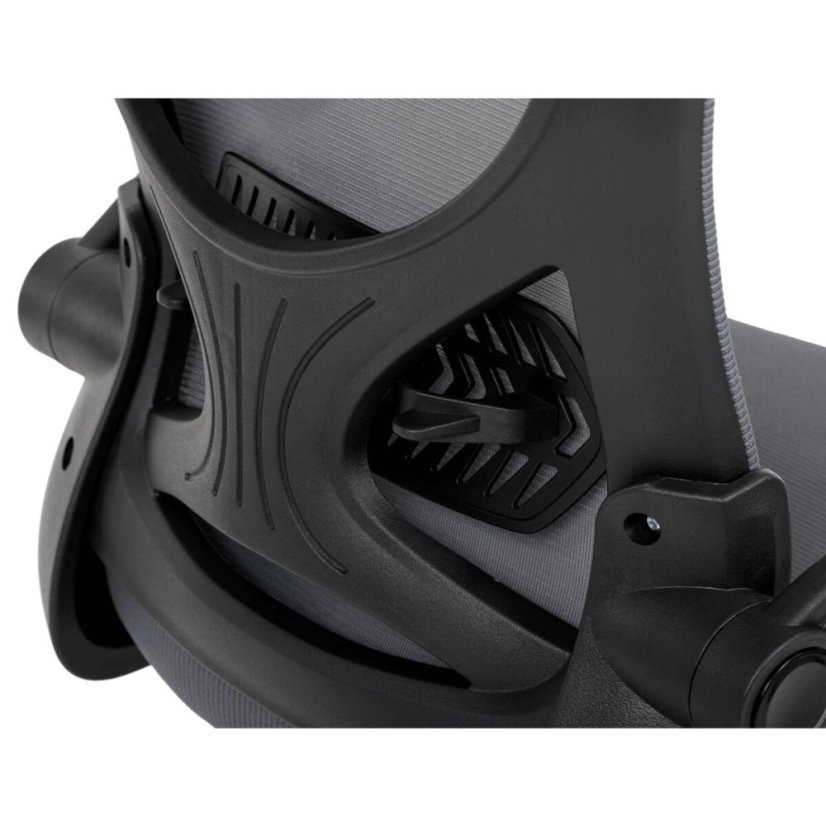 Kancelářská židle, houpací mechanismus, šedá, KA-K2021 GREY