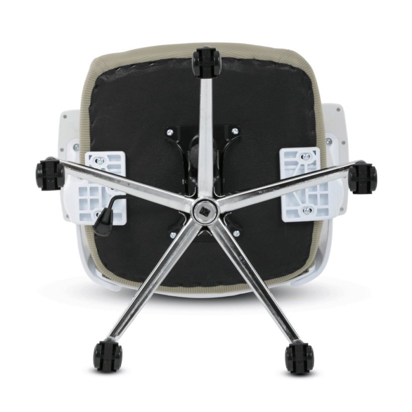 Kancelářská židle, houpací mechanismus, béžová síťovina, KA-K2031 BGE