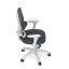 Dětská židle, výškově nastavitelná, šedá síťovina, KA-K1063 GREY