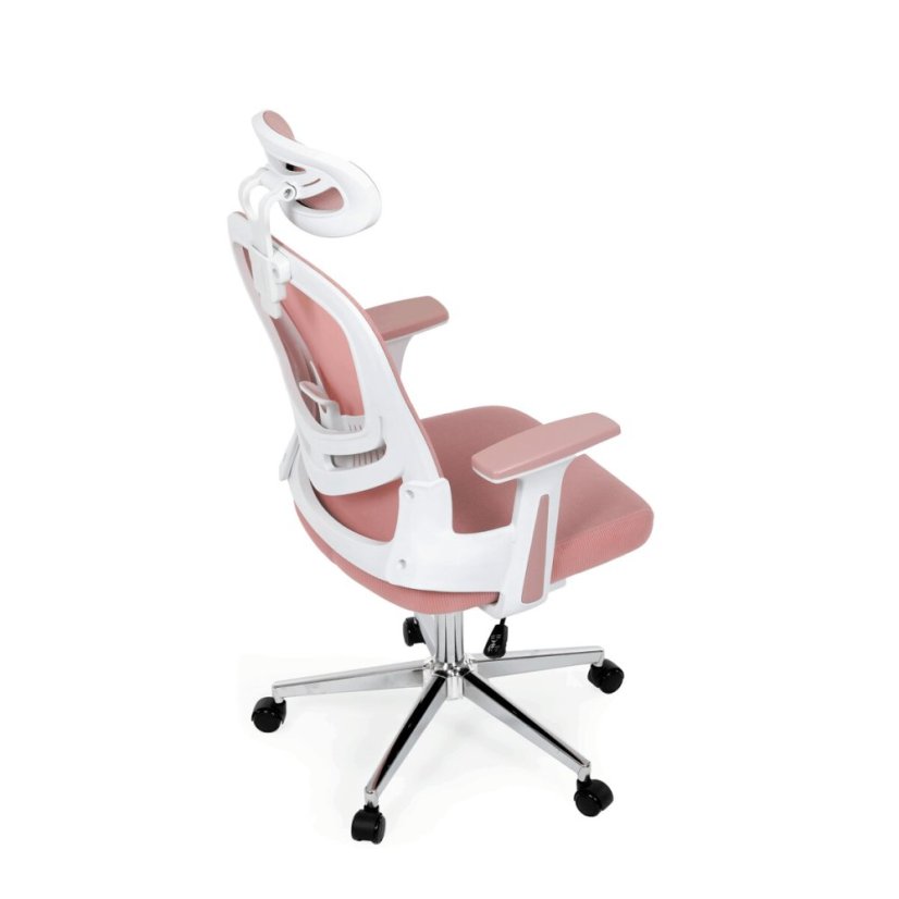 Kancelářská židle, houpací mechanismus, růžová, KA-K2031 PINK