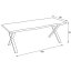 Jídelní stůl 180x90cm, mdf, šedý dub, HT-F4318 GREY - Barva: hnědá#eup349685euv3