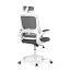 Kancelářská židle, houpací mechanismus, šedá síťovina, KA-Q843 GREY