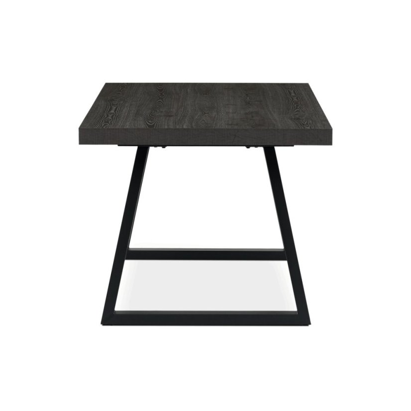 Jídelní stůl rozkládací 160-240x90 cm, lamino, šedý dub, HT-R5624 GREY
