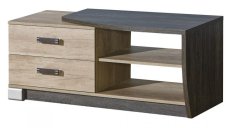 Televizní stolek ROMEO R3 pravá hnědá (120 x 50) cm