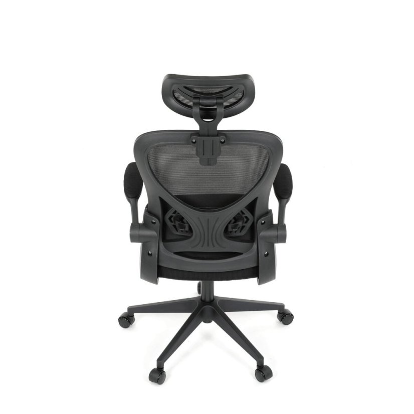 Kancelářská židle, houpací mechanismus, černá, KA-K2021 BK
