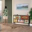 Komoda 103x30x56cm, mdf, vícebarevná, AUK-W2103 BK