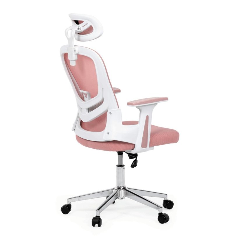 Kancelářská židle, houpací mechanismus, růžová, KA-K2031 PINK