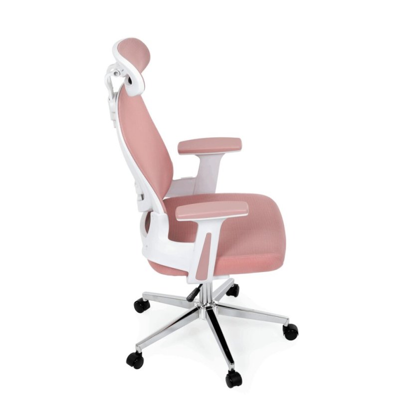 Kancelářská židle, houpací mechanismus, růžová, KA-K2031 PINK