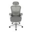 Kancelářská židle, houpací mechanismus, šedá, KA-K2031 GREY