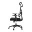Kancelářská židle, houpací mechanismus, šedá, KA-K2080 GREY