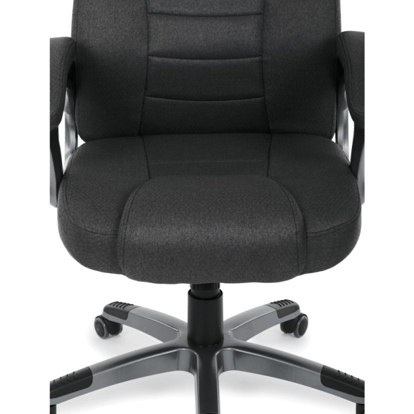 Kancelářské křeslo, houpací mechanismus, černá látka, KA-C713 BK2