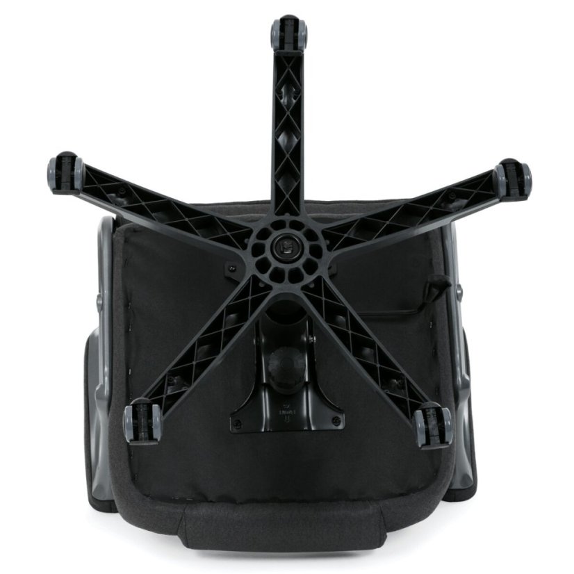 Kancelářské křeslo, houpací mechanismus, černá látka, KA-C713 BK2