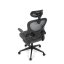 Kancelářská židle, houpací mechanismus, šedá, KA-K2021 GREY