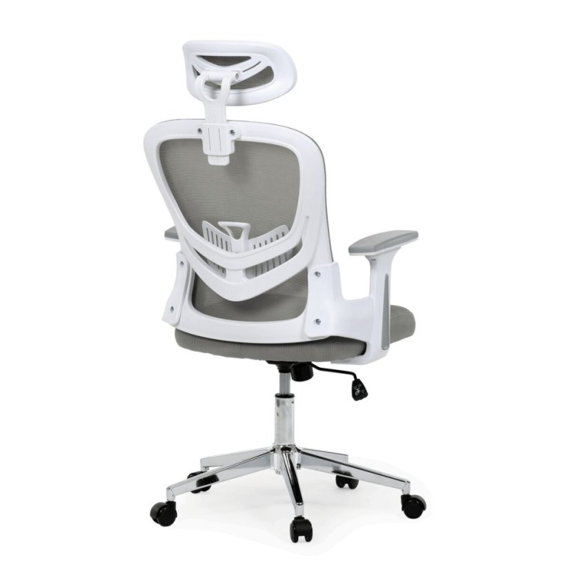 Kancelářská židle, houpací mechanismus, šedá, KA-K2031 GREY