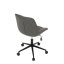 Pracovní židle, výškově nastavitelná, šedá látka, KA-V3120 GREY3