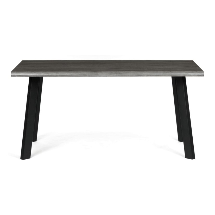 Jídelní stůl 160x90cm, mdf, šedý dub, HT-F4516 GREY - Barva (vyberte): hnědá#eup349730euv2