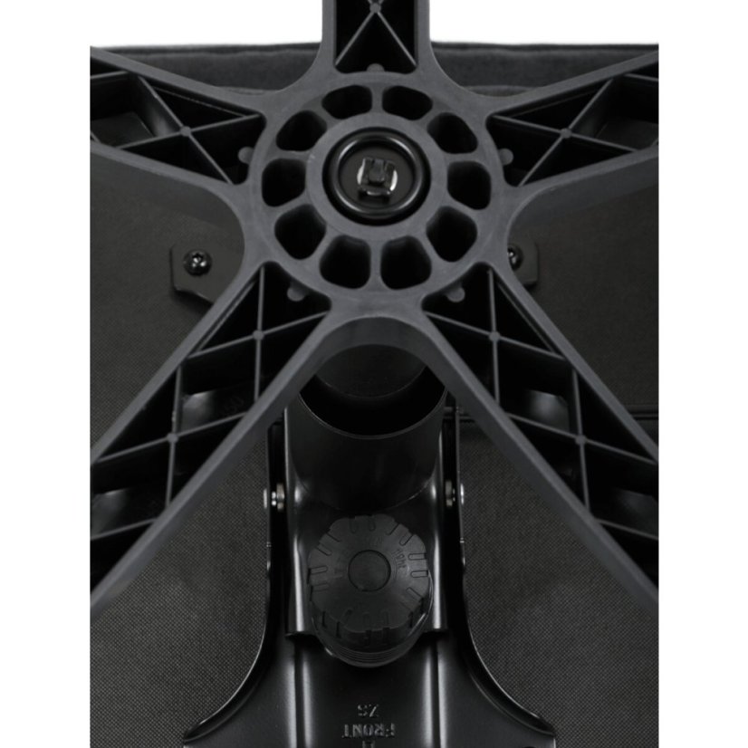 Kancelářské křeslo, houpací mechanismus, černá látka, KA-C715 BK2