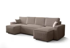 Rozkládací rohová sedačka ADRIANA U 303x140