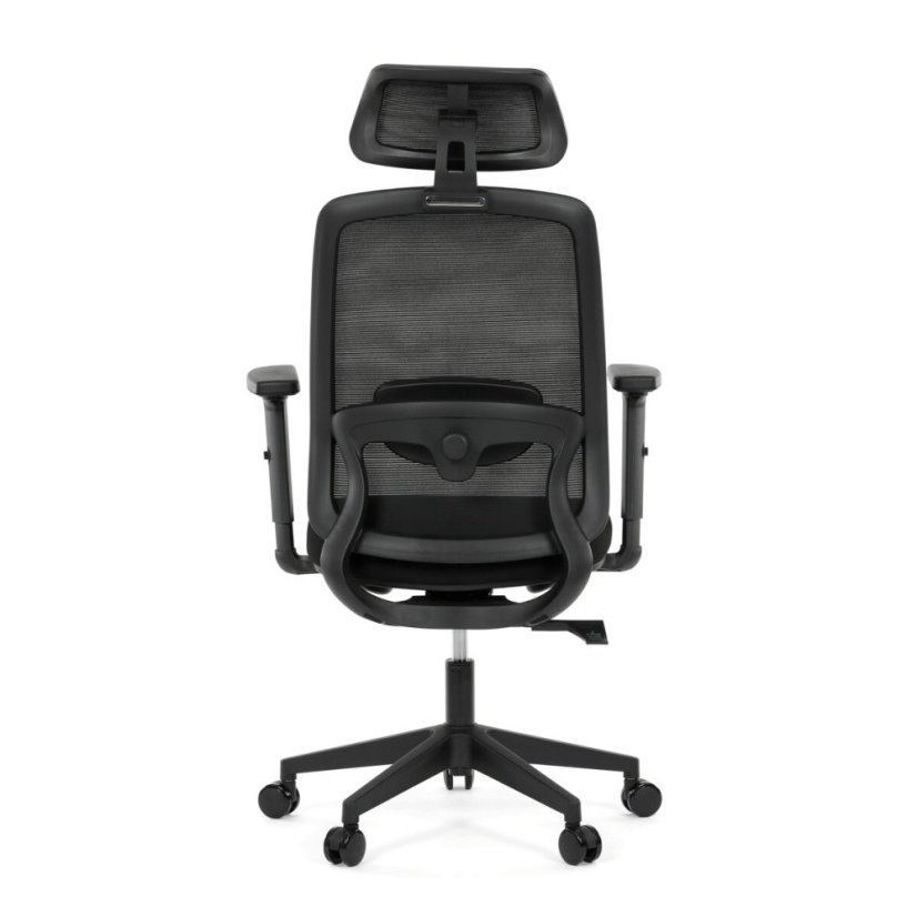 Kancelářská židle, synchronní mechanismus, černá síťovina, KA-S2176 BK