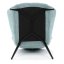 Křeslo ušák, modrá, látka, AK-H9206 BLUE2