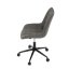 Pracovní židle, výškově nastavitelná, šedá látka, KA-V3120 GREY3