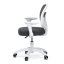 Dětská židle, výškově nastavitelná, šedá síťovina, KA-K1062 GREY
