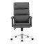 Kancelářské křeslo, houpací mechanismus, šedá ekokůže, KA-D8104 GREY