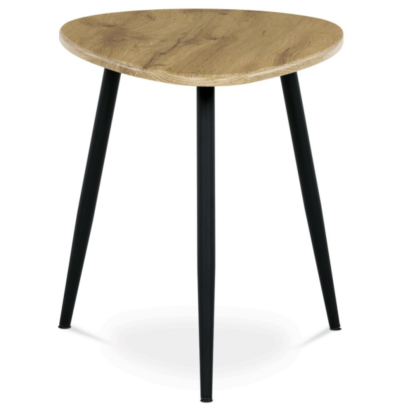 Odkládací stolek 60x40x45cm, mdf, dub, AF-3011 OAK - Dekor: Divoký dub