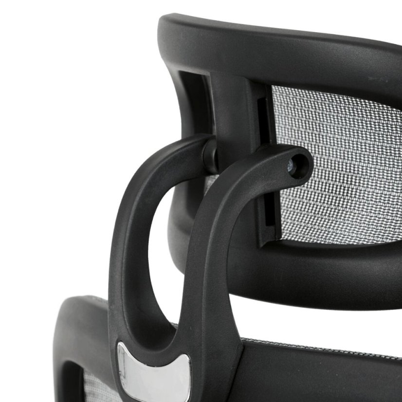 Kancelářská židle, houpací mechanismus, šedá, KA-K2080 GREY