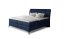 Kontinentální postel Boxspring ADELINE modrá - Vyberte rozměry: 180 x 200 cm