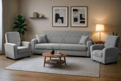 Rozkládací sedací souprava CALIBRA 3+1+1