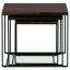 Konferenční stolek 60x60x51cm, mdf, ořech, AF-3008 WAL - Barva: Ořech#eup349255euv1