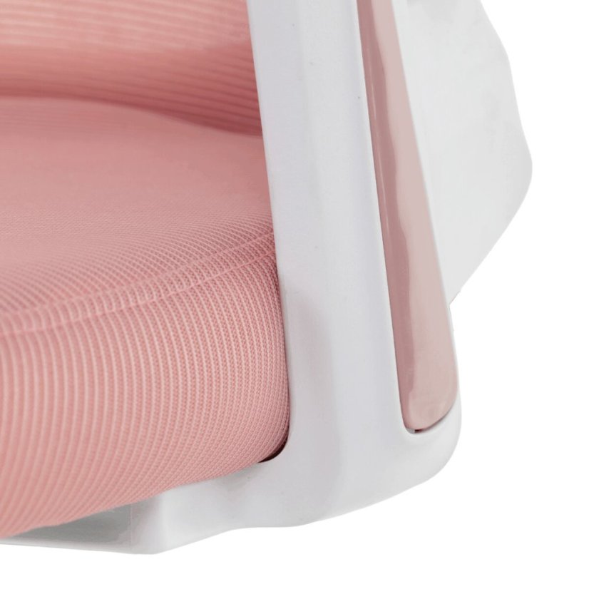 Kancelářská židle, houpací mechanismus, růžová, KA-K2031 PINK