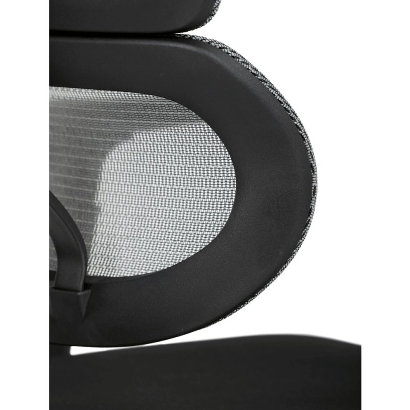 Kancelářská židle, houpací mechanismus, šedá, KA-K2080 GREY