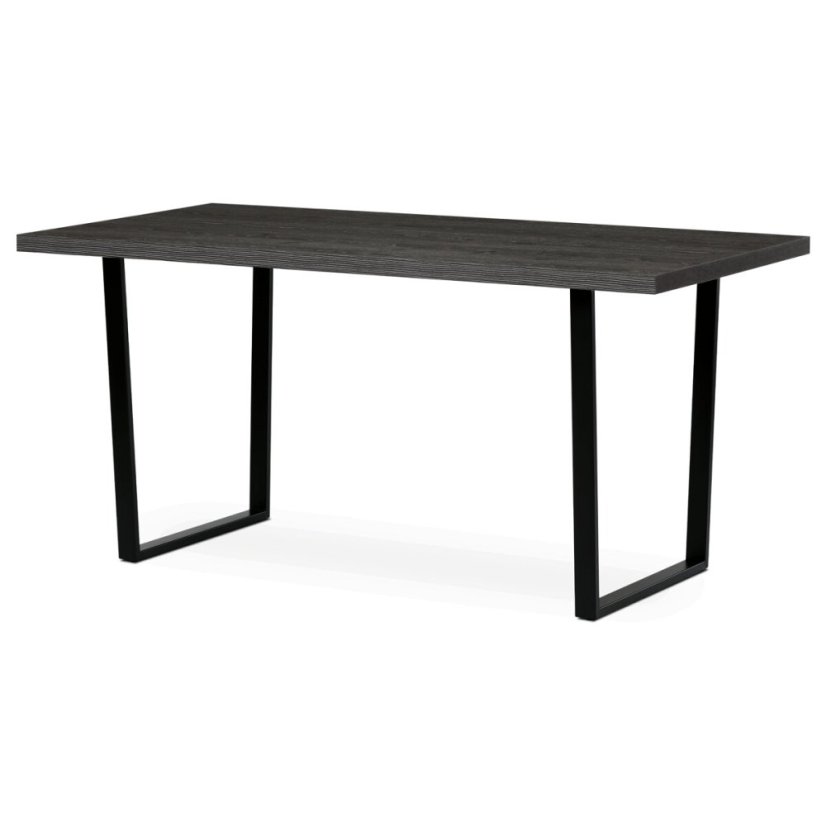 Jídelní stůl 160x80cm, lamino, šedý dub, HT-R5216 GREY