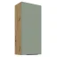Horní skříňka ARSANY 50 G-108 1F, aquamarine/dub artisan (30 x 71,5) cm