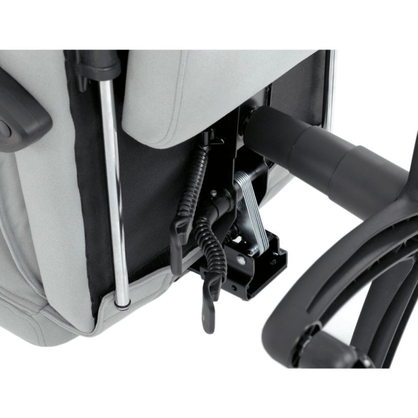 Kancelářské křeslo, synchronní mechanismus, stříbrná látka, KA-Y350 SIL