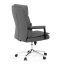 Kancelářské křeslo, houpací mechanismus, šedá ekokůže, KA-D8104 GREY