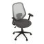 Kancelářská židle, houpací mechanismus, šedá síťovina, KA-V3149 GREY