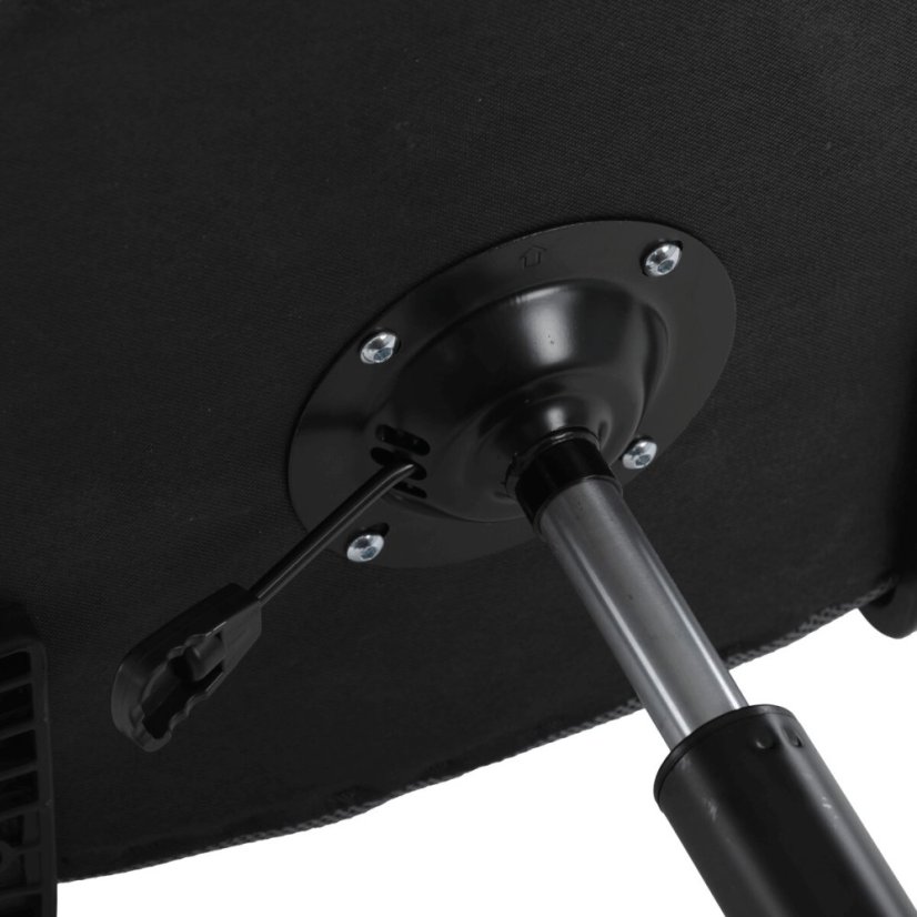 Dětská židle, houpací mechanismus, šedá síťovina, KA-K2006 GREY