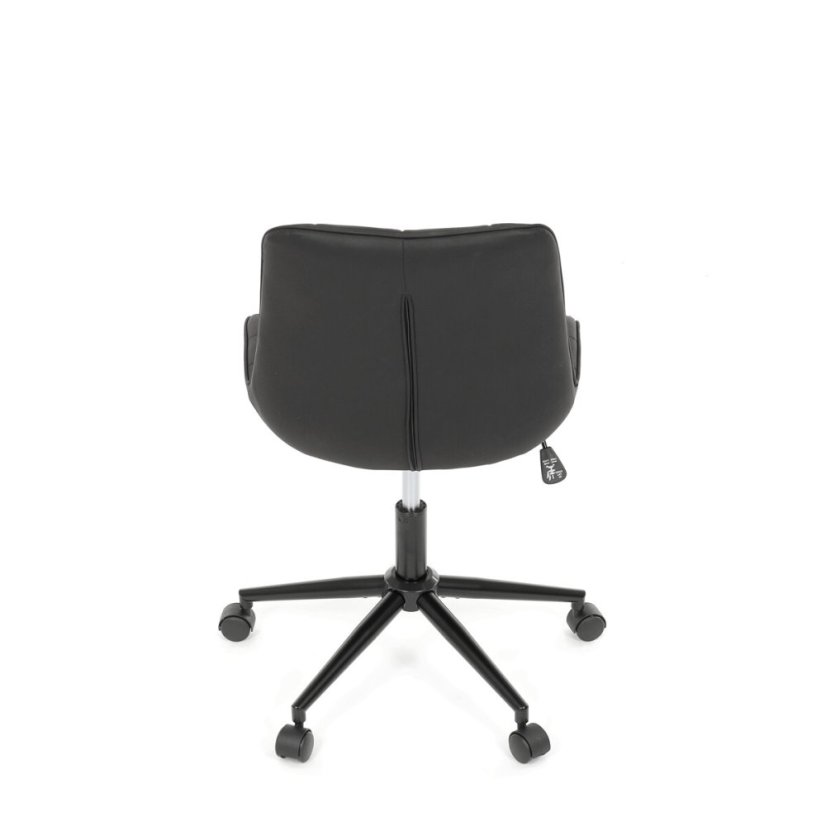 Pracovní židle, výškově nastavitelná, černá látka, KA-V3120 BK3